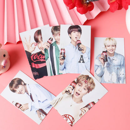 BTS COCA COLA CONCEPT PHOTO CARD SET