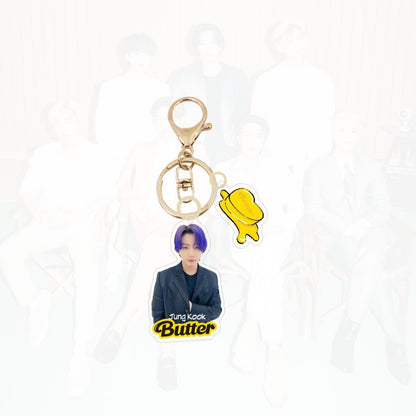 BTS 'BUTTER'  KEYCHAIN