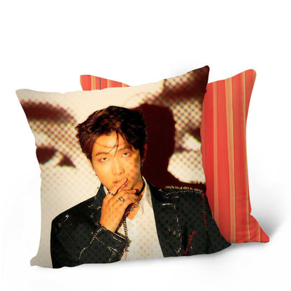 BTS Map Of The Soul ON:E Concept Photo Throw Pillow