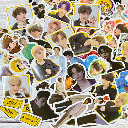 BTS BUTTER CONCEPT STICKERS