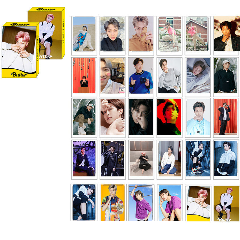 BTS 'BUTTER' MEMBER PHOTO CARDS (30 PCS)