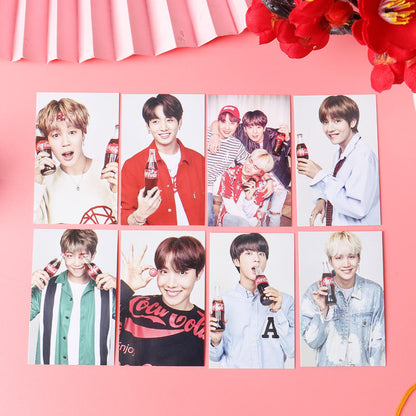 BTS COCA COLA CONCEPT PHOTO CARD SET