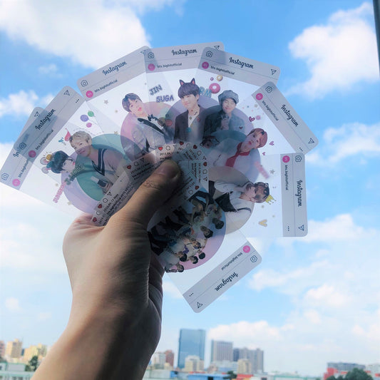 BTS INSTAGRAM LOMO CARDS