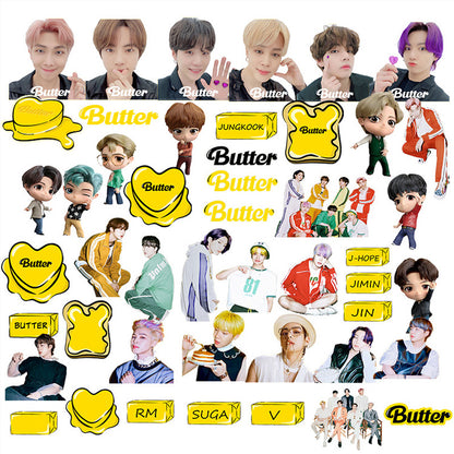 BTS BUTTER STICKERS