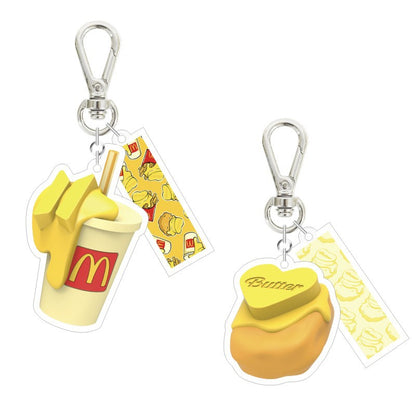 BTS MCDONALD'S BUTTER KEYCHAIN