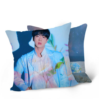 BTS Map Of The Soul ON:E Concept Photo Throw Pillow