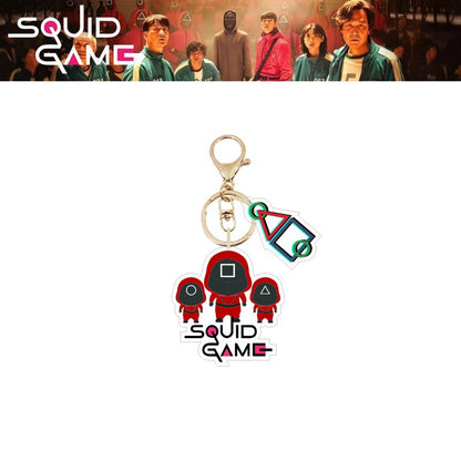 Korean Movie Transparent Acrylic Keychain