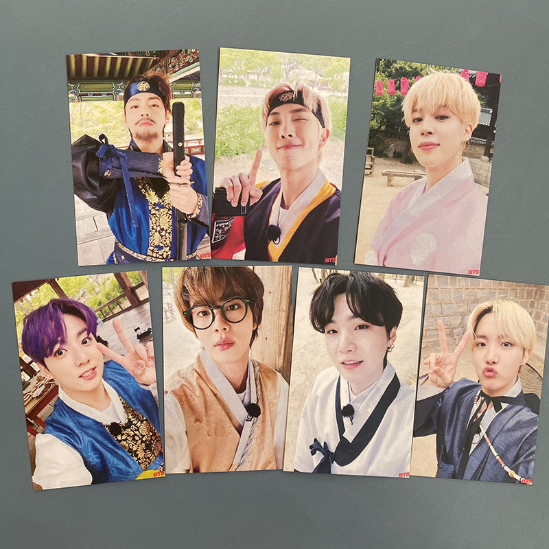 BTS RUN PHOTO CARDS