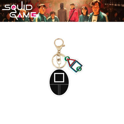 Korean Movie Transparent Acrylic Keychain