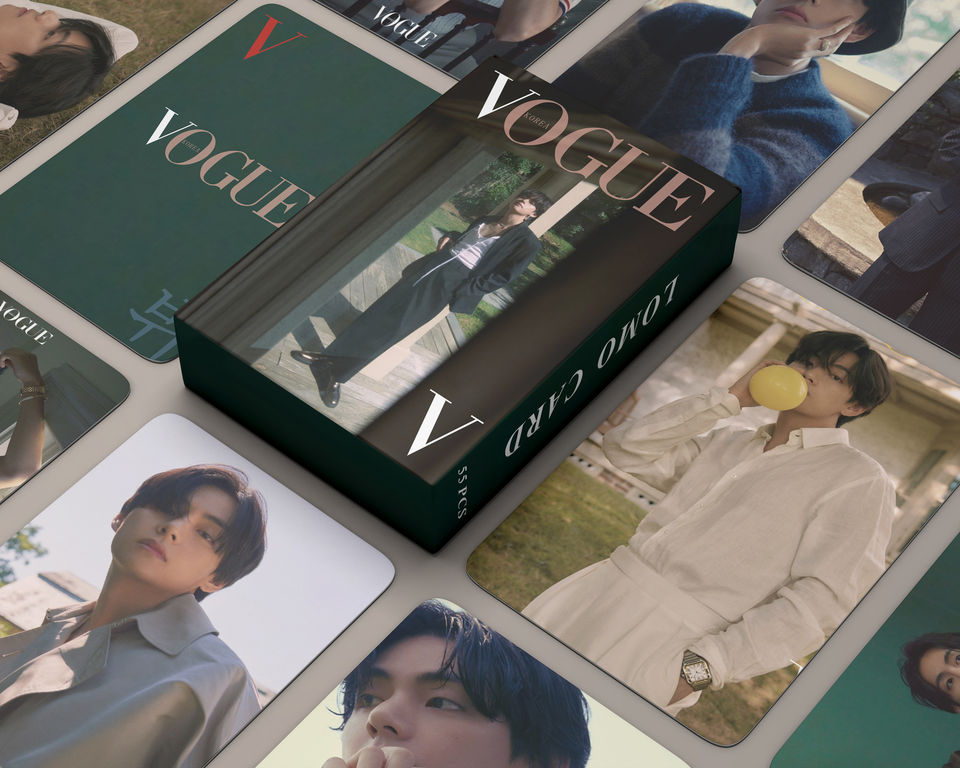 BTS V VOGUE COVER PHOTOCARD SET
