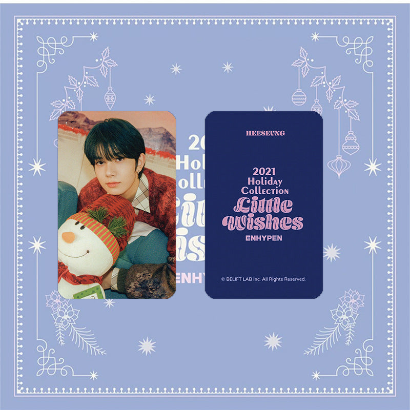 ENHYPEN '2021 HOLIDAY COLLECTION LITTLE WISHES' PHOTO CARD SET
