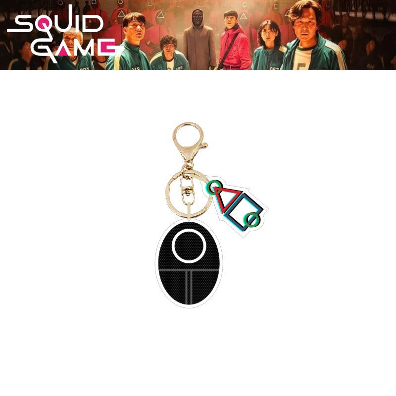 Korean Movie Transparent Acrylic Keychain