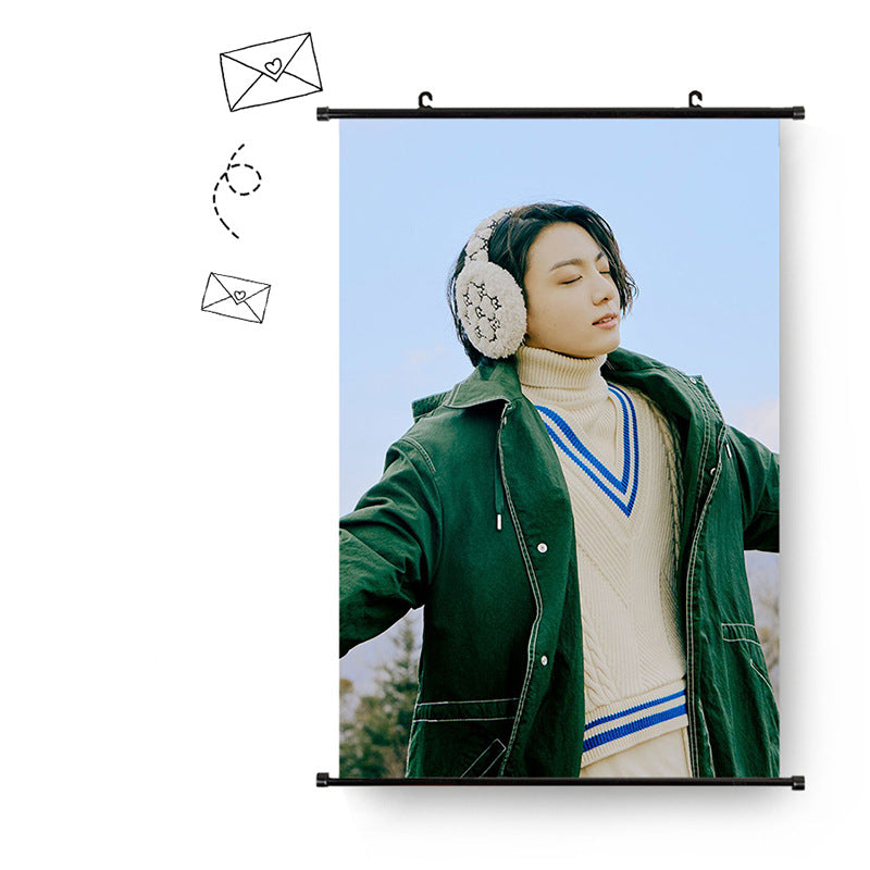 BTS 2021 WINTER PACKAGE HANGING POSTER