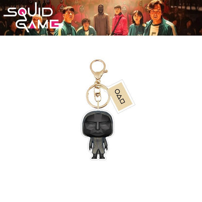 Korean Movie Transparent Acrylic Keychain