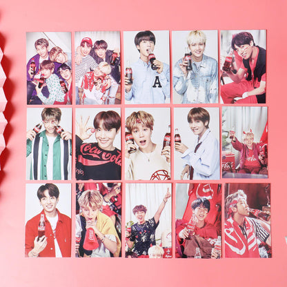 BTS COCA COLA CONCEPT PHOTO CARD SET