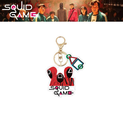 Korean Movie Transparent Acrylic Keychain