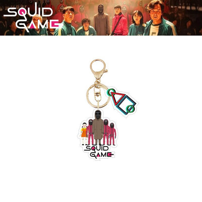 Korean Movie Transparent Acrylic Keychain