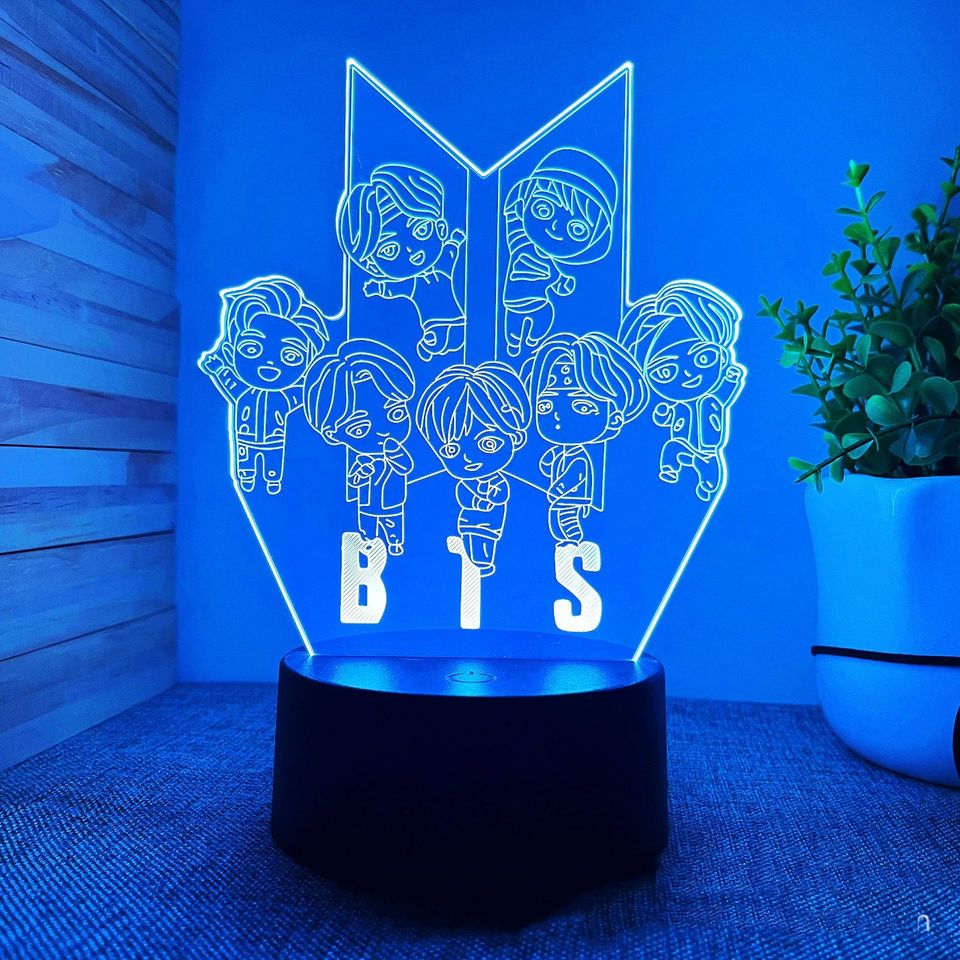 BTS LED DESK LAMP