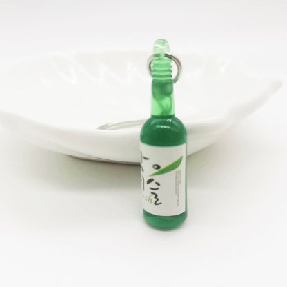 KOREAN SOJU BOTTLE ACRYLIC KEYCHAINS