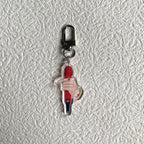 BTS MICROPHONE ACRYLIC KEYCHAIN