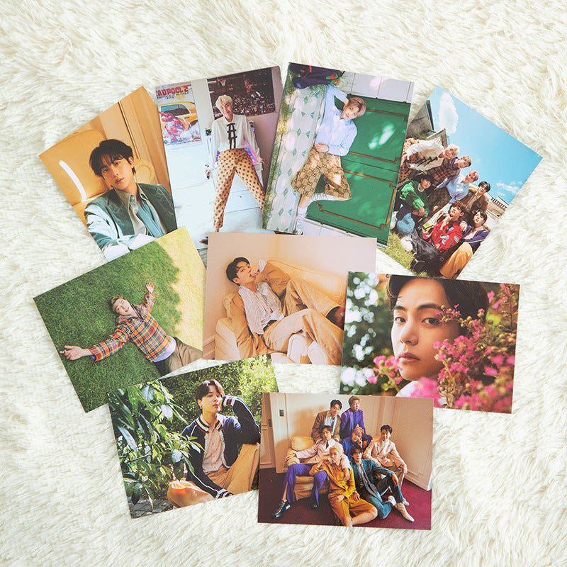 BTS Memories of 2020 Billboard Magazine LOMO CARDS
