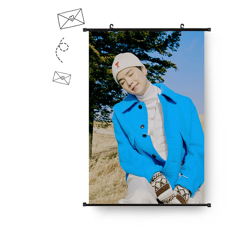 BTS 2021 WINTER PACKAGE HANGING POSTER