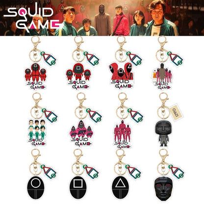 Korean Movie Transparent Acrylic Keychain