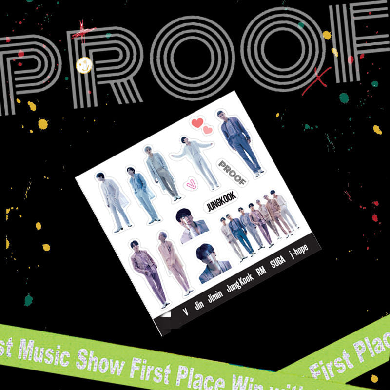 Pvs Sticker BTS PROOF PVS STICKER – HARU