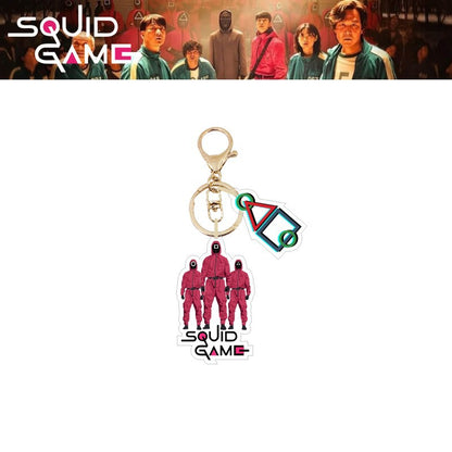 Korean Movie Transparent Acrylic Keychain