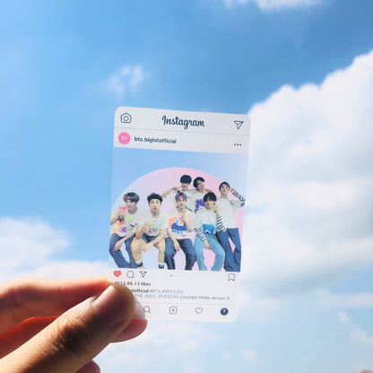 BTS INSTAGRAM LOMO CARDS