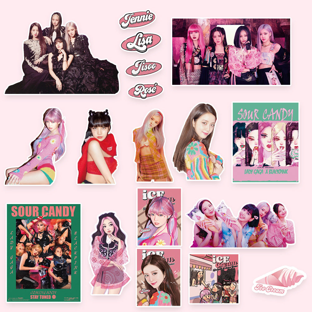 BLACKPINK SOUR CANDY STICKERS