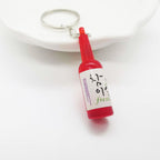 KOREAN SOJU BOTTLE ACRYLIC KEYCHAINS
