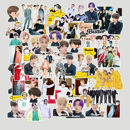 BTS BUTTER CONCEPT STICKERS