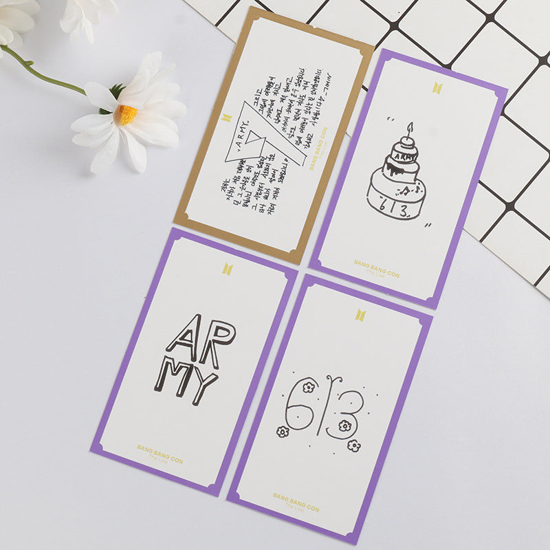 BTS BANG BANG CON LOMO CARDS