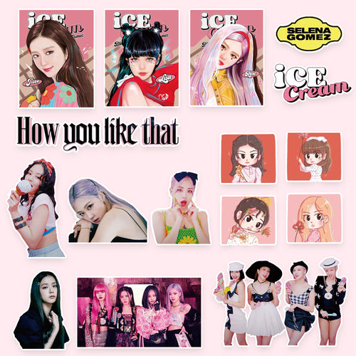 BLACKPINK SOUR CANDY STICKERS