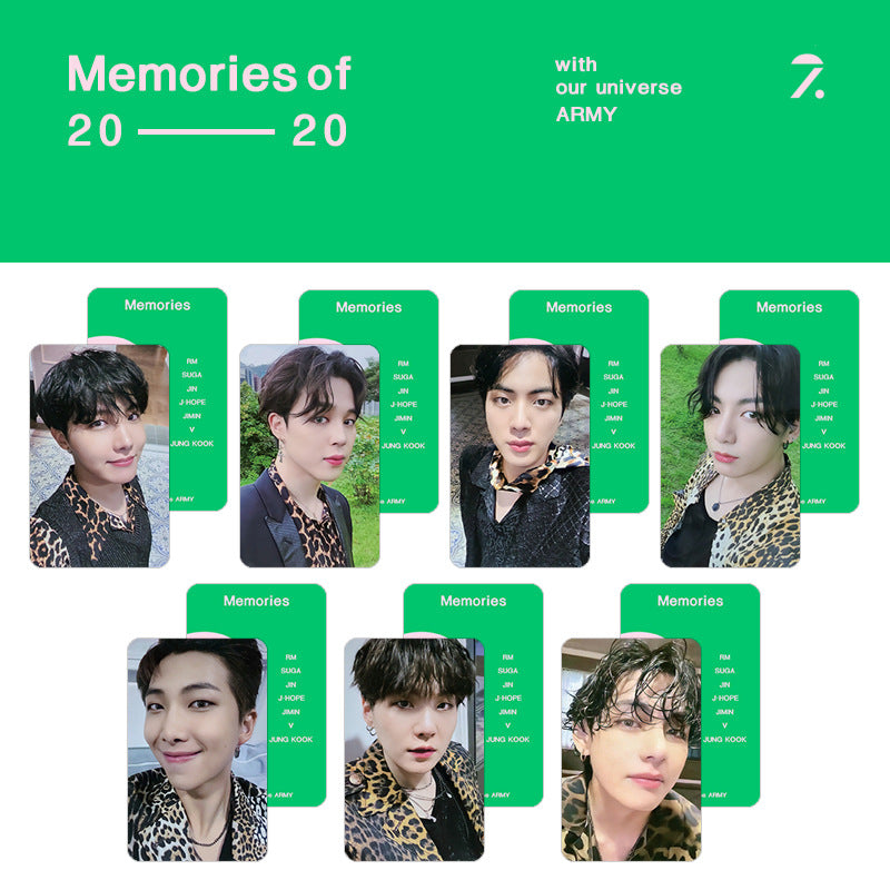 BTS MEMORIES PHOTO CARD [SPECIAL] (2016-2020)