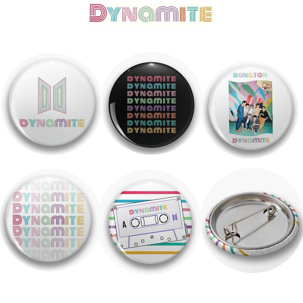 BTS DYNAMITE BADGES