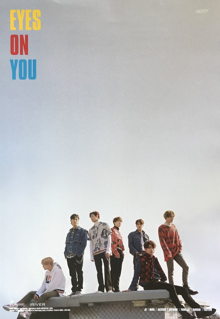 GOT7 - EYES ON YOU POSTER (RANDOM)