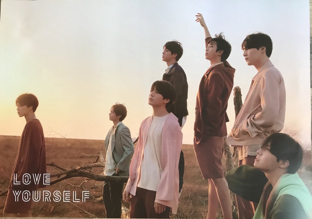 BTS - Love Yourself 轉 'Tear' POSTER (RANDOM)