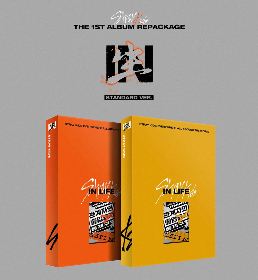 STRAY KIDS - 1ST OFFICIAL ALBUM REPACKAGE [IN生 (IN LIFE)] [RANDOM]