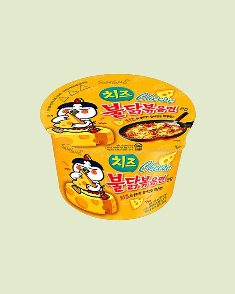 Samyang Buldak Cheese Hot Chicken Ramen Bowl