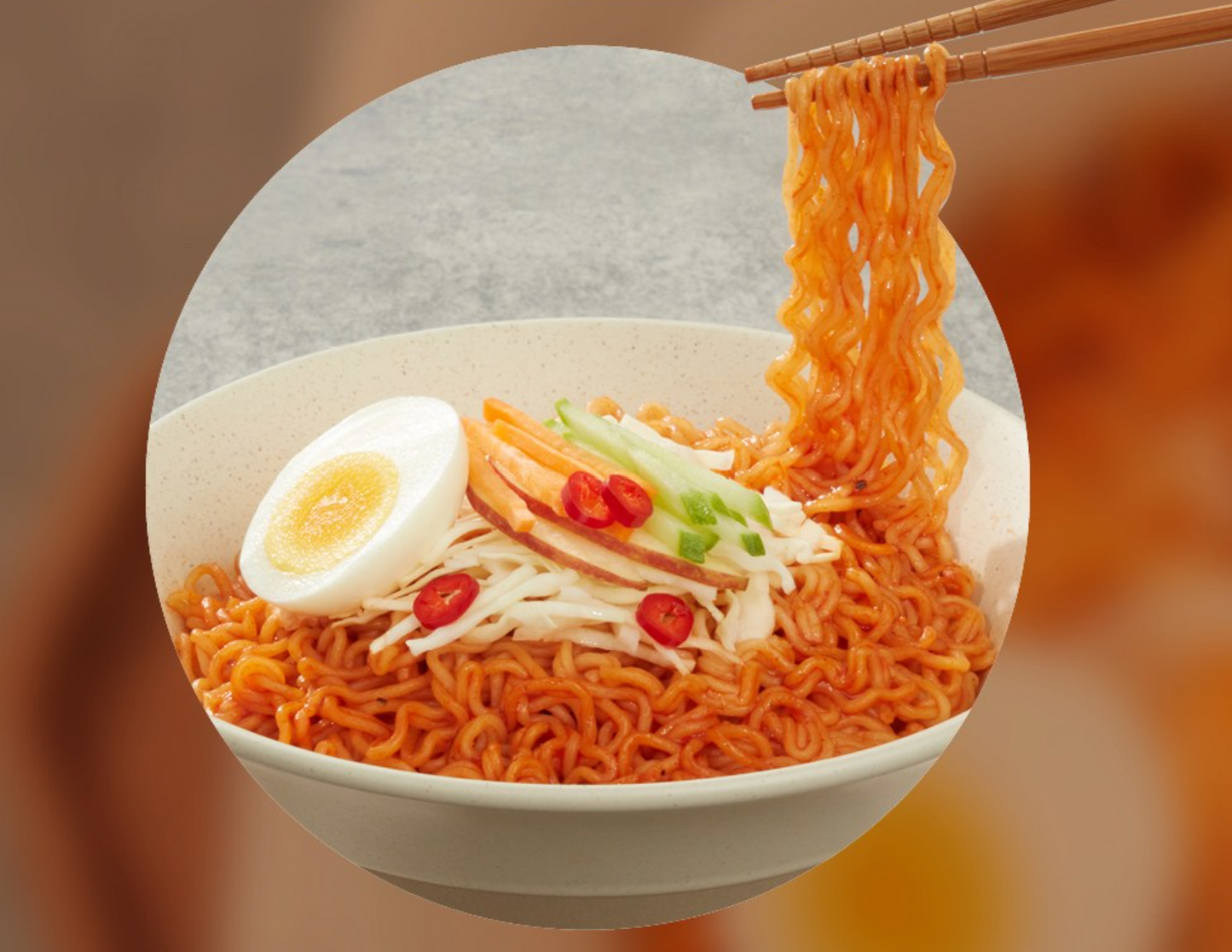 Ottogi Jin Bibim Noodles (오뚜기 진비빔면)