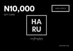HARU Gift Cards