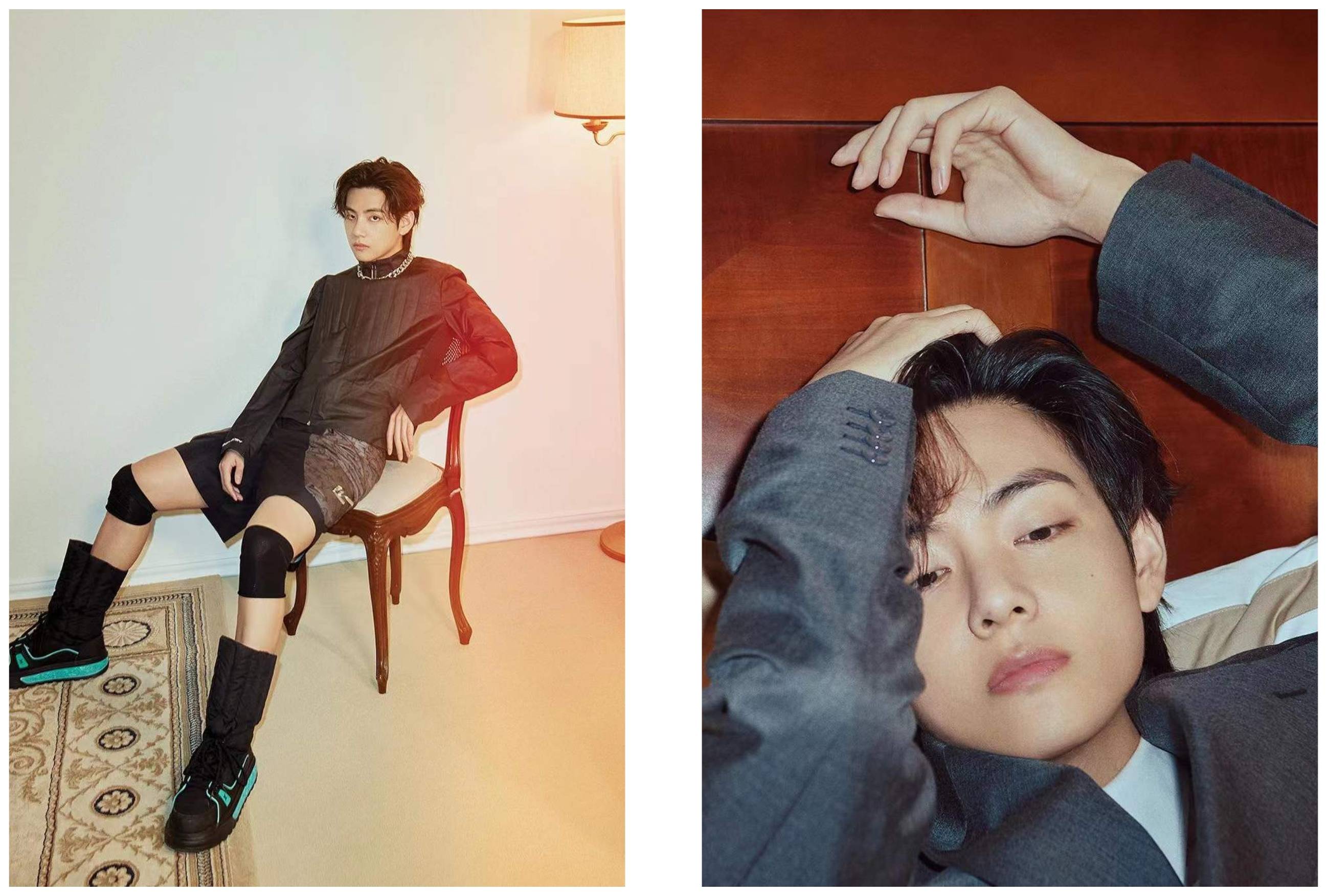 BTS GQ VOGUE STICKER POSTER (2PCS/SET)