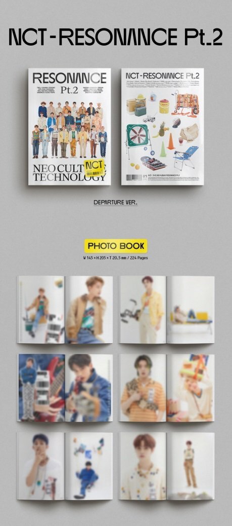 NCT - 2ND OFFICIAL ALBUM [RESONANCE PT.2] (DEPATURE VER.)