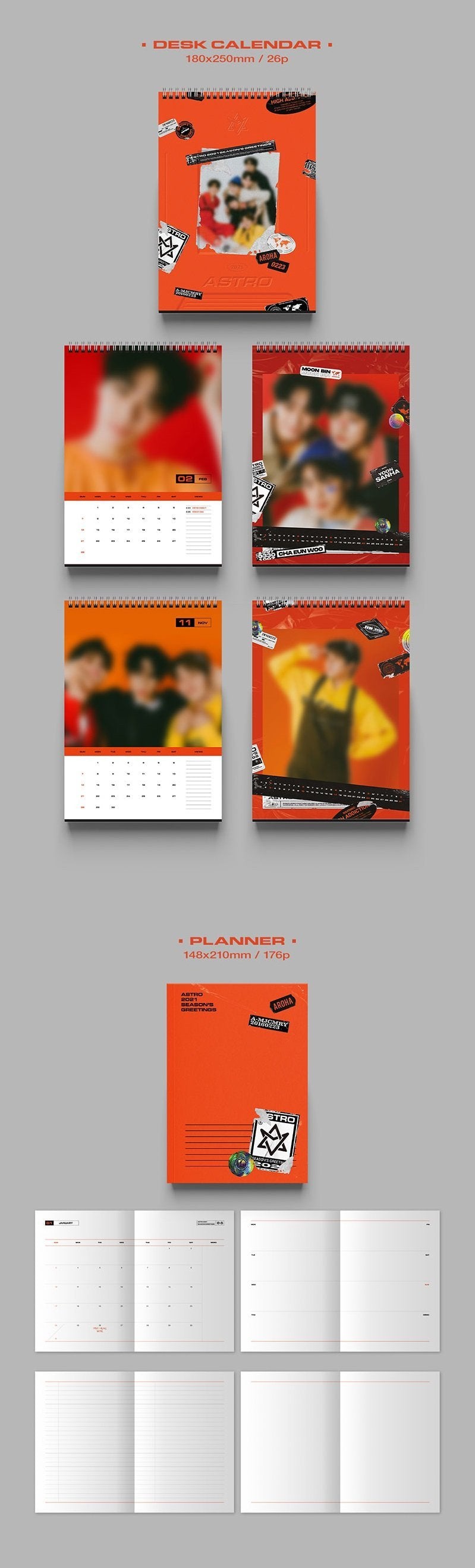 [PRE-ORDER] ASTRO - 2021 SEASON'S GREETINGS