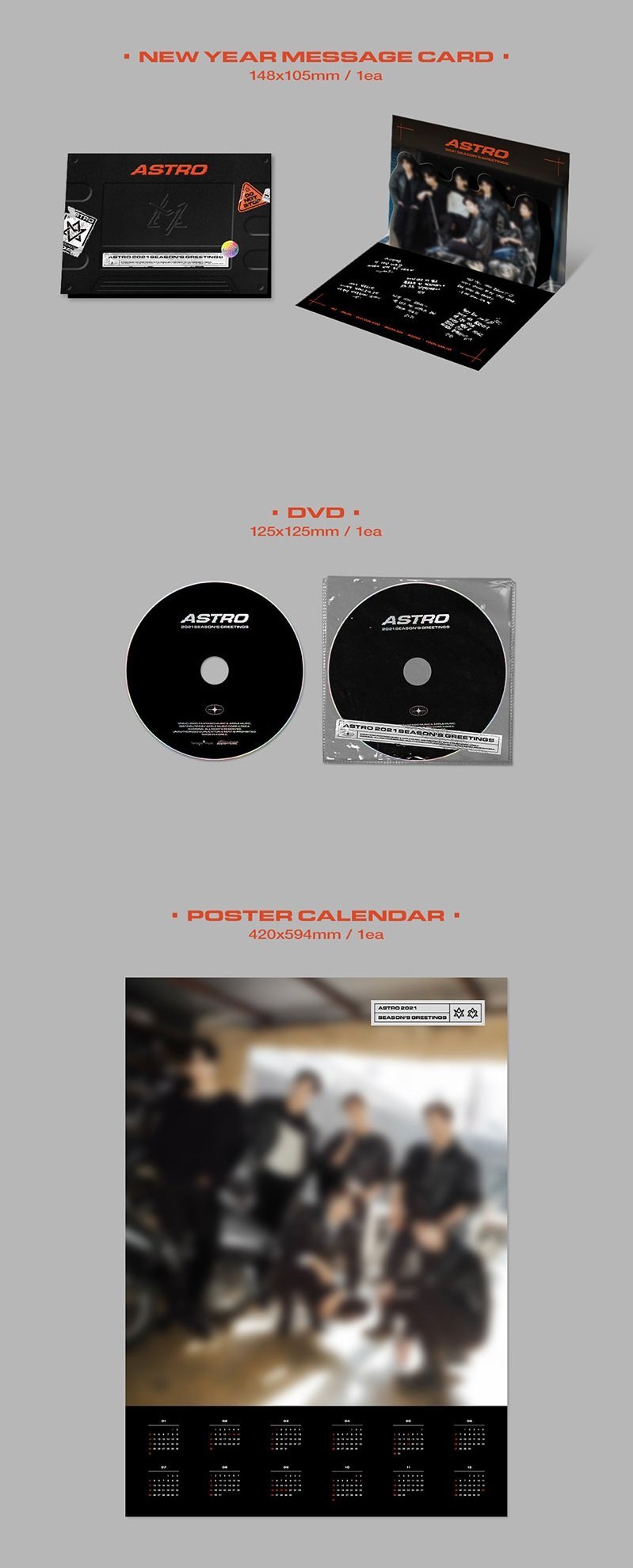 [PRE-ORDER] ASTRO - 2021 SEASON'S GREETINGS