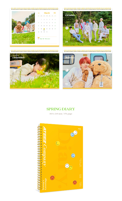 [PRE-ORDER] ATEEZ 2021 SEASON'S GREETINGS