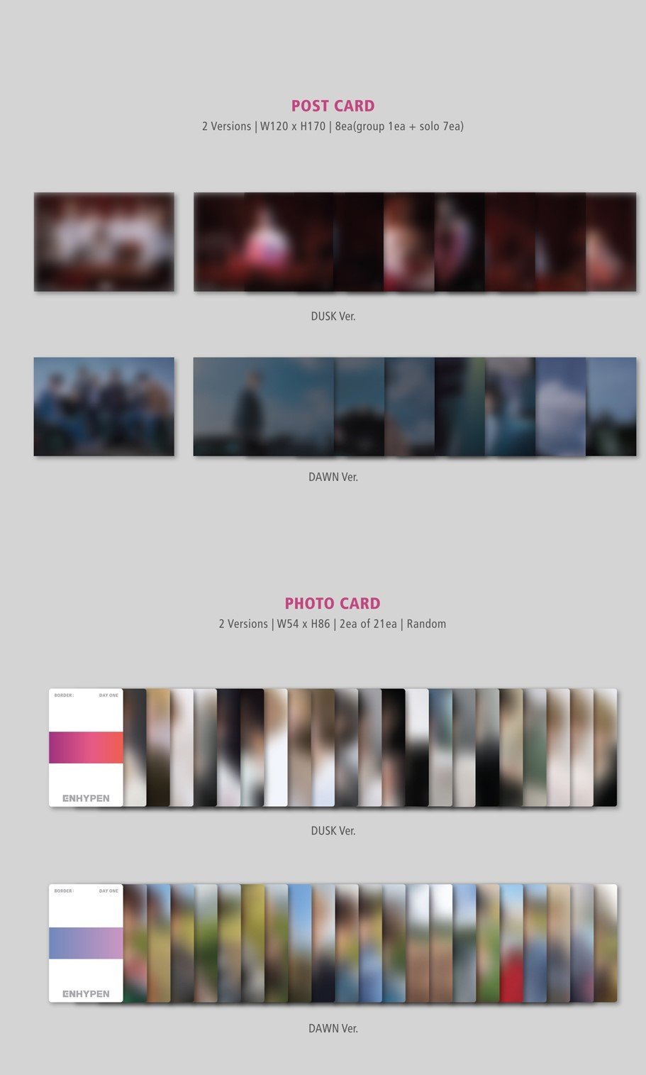 ENHYPEN [BORDER : DAY ONE] [RANDOM]