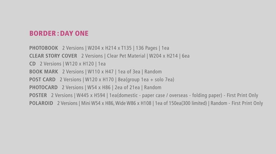 ENHYPEN [BORDER : DAY ONE] [RANDOM]